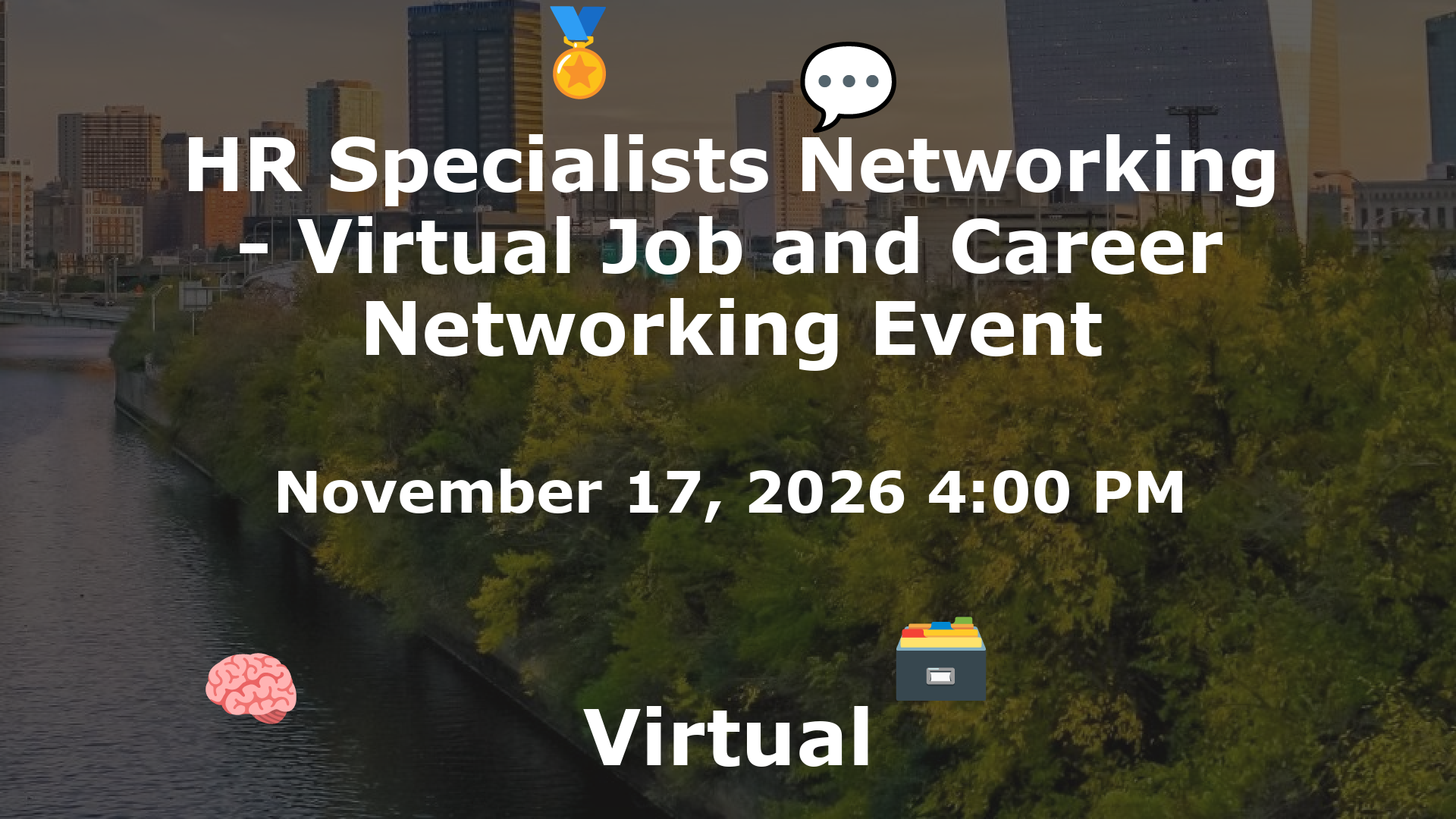HR Specialists Networking - Virtual Job and Career Networking Event event image